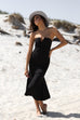 Gigi Black Strapless Dress