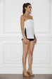 Obliterate Stripe Bustier