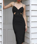 Cut above the rest black dress