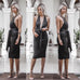 Pia black dress