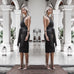 Pia black dress