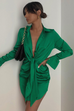 Ruby green shirt dress