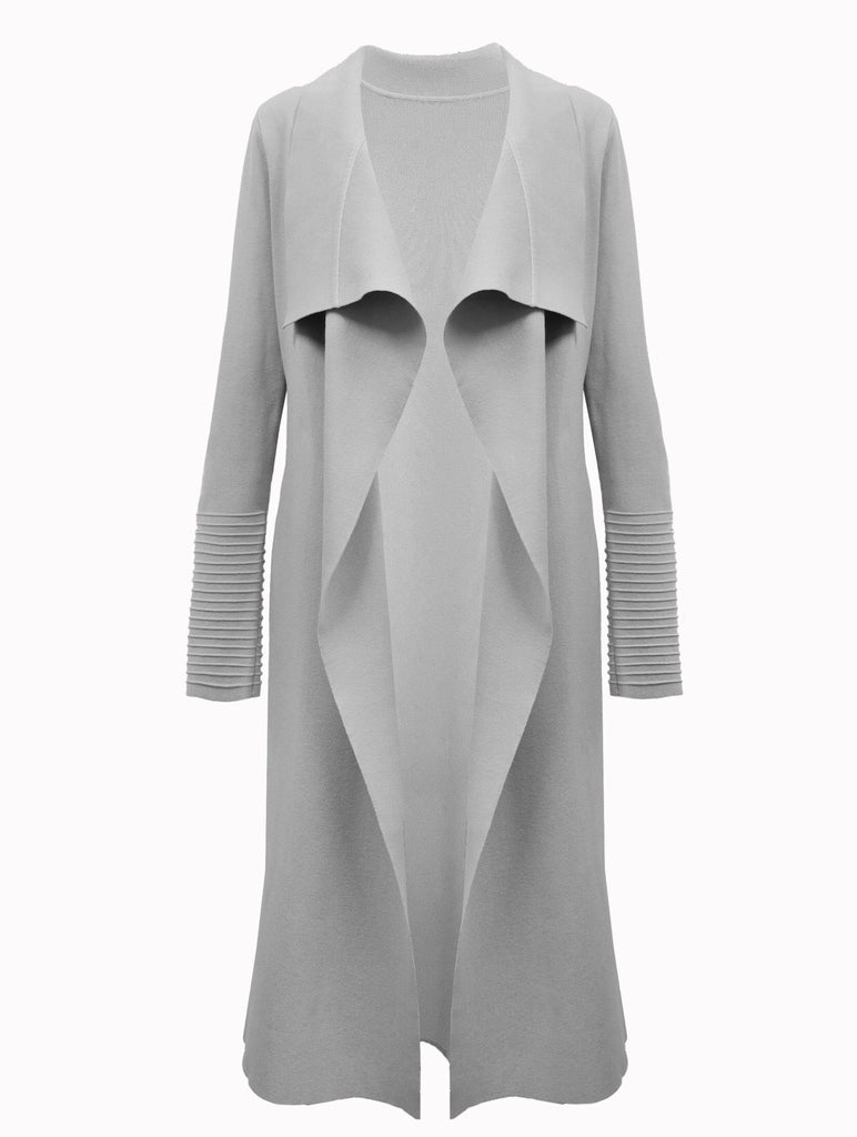 Sadie grey long cardigan
