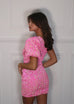 Angie pink dress