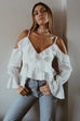 Hunter white top