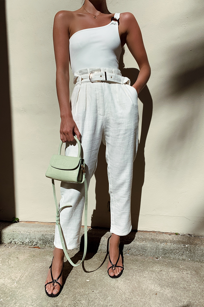 Kelsy white bodysuit