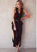 Wild child black jumpsuit