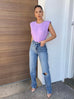Chantelle purple tank top