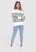 Evelyn stripe knit