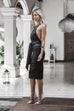 Pia black dress