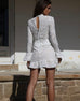 Roundup mini white dress