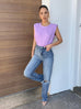 Chantelle purple tank top