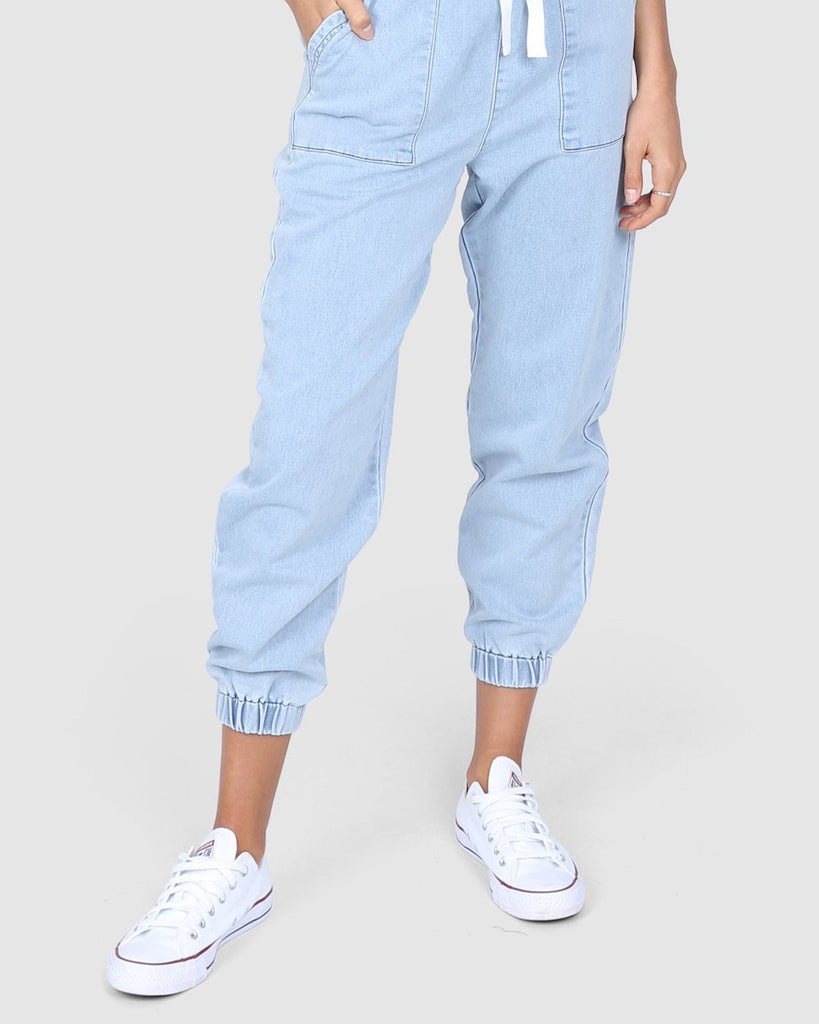 Cara denim joggers