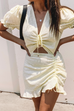 Ditsy lemon dress