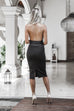 Pia black dress