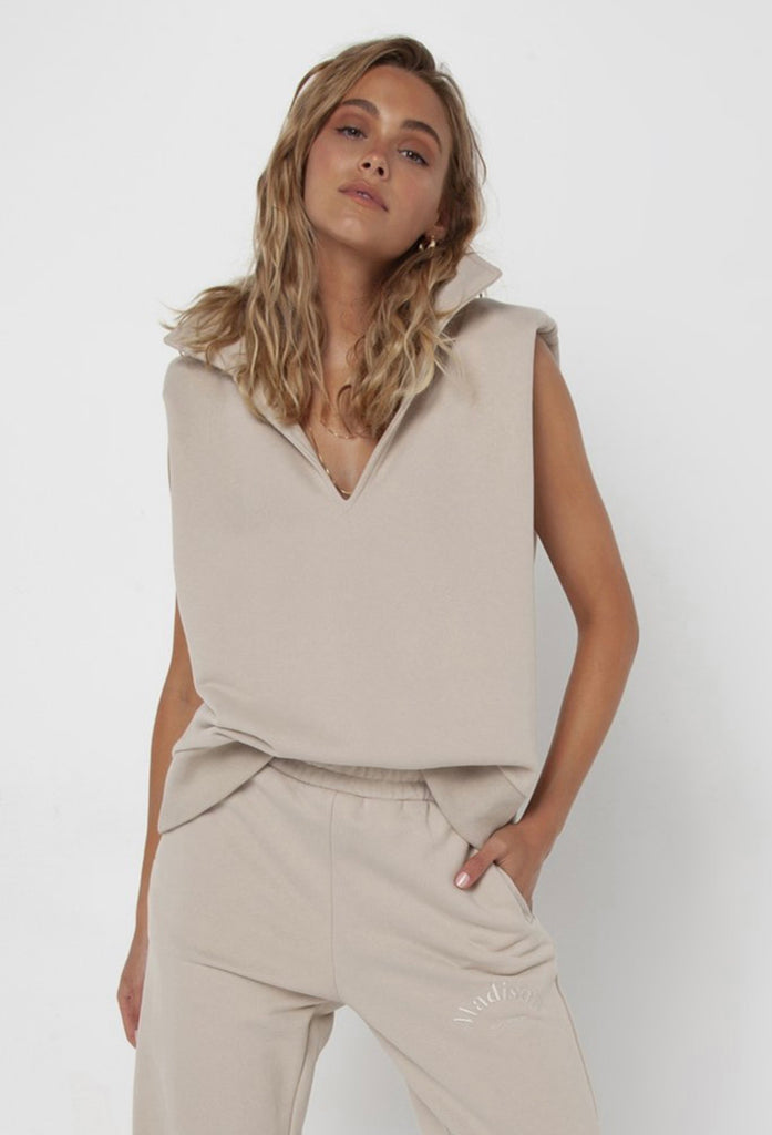 Klaire stone sweater singlet