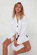 Amine white shirt