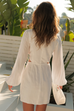 Sandra white mini dress