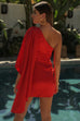 Haisley red dress