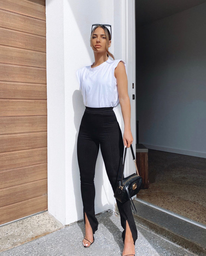 Chantelle white tank top