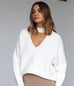 Frida white knit