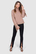 Molly camel knit