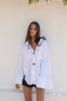 Amine white shirt