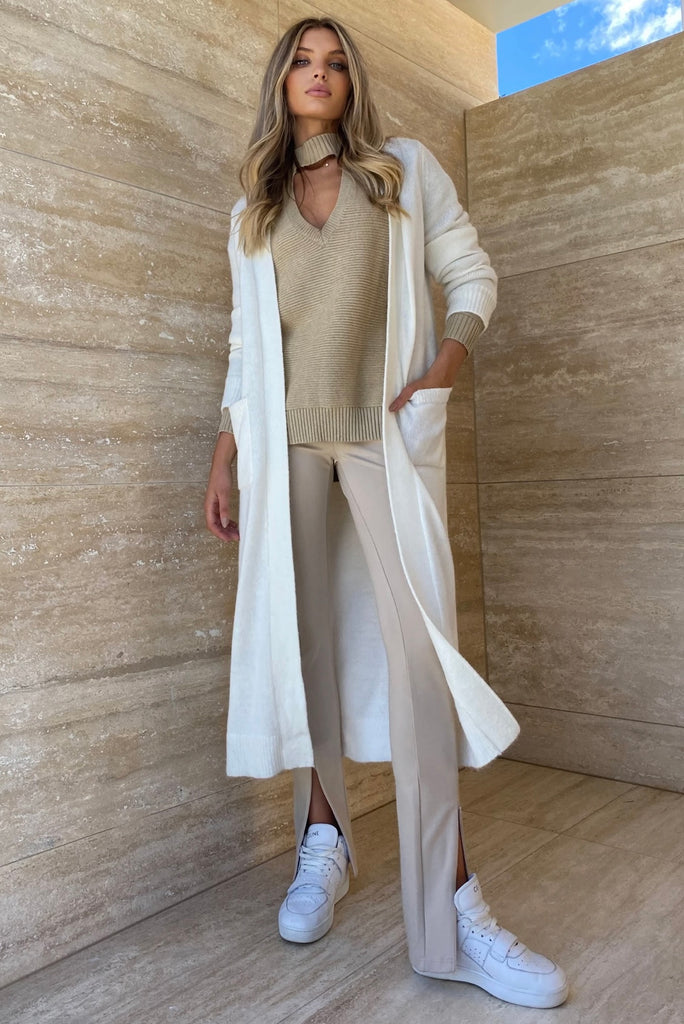 Darlo oyster zip split leggings