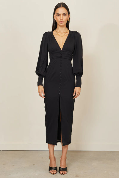 Tallulah black midi dress Love Storey Boutique Tallulah black midi dress Love Storey Boutique