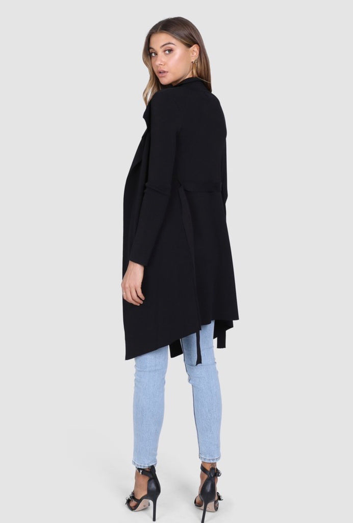 Xander black cardigan