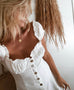 Maria linen blend dress