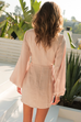 Sandra sand mini dress