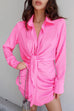 Ruby bubblegum shirt dress