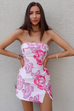 Skye pink floral dress