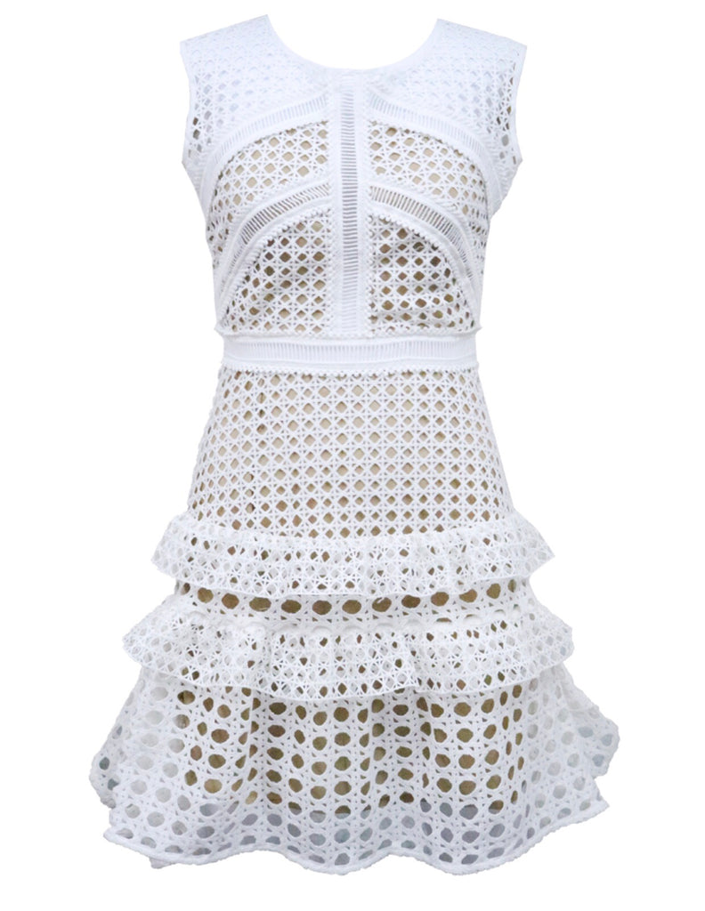 Lisa white dress
