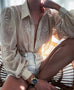 Elise sand blouse