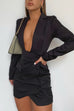 Balia black blazer dress