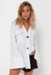 Amine white shirt