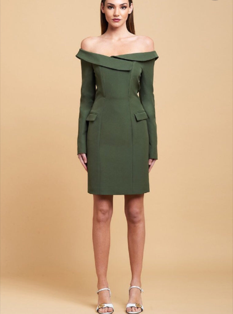 Marnie khaki dress