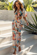 Vacay midi print dress