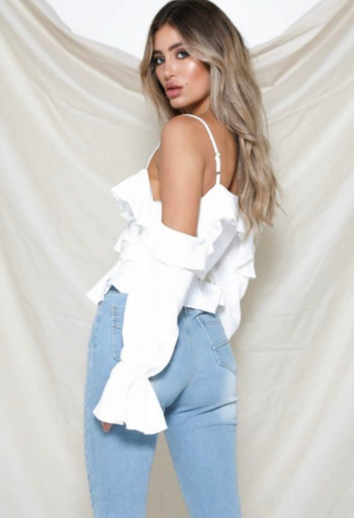 Hunter white top