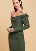 Marnie khaki dress
