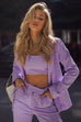 Calix lilac blazer