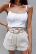 Brielle white top
