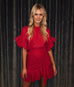 Georgie red dress