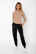 Tiarne nude knit jumper