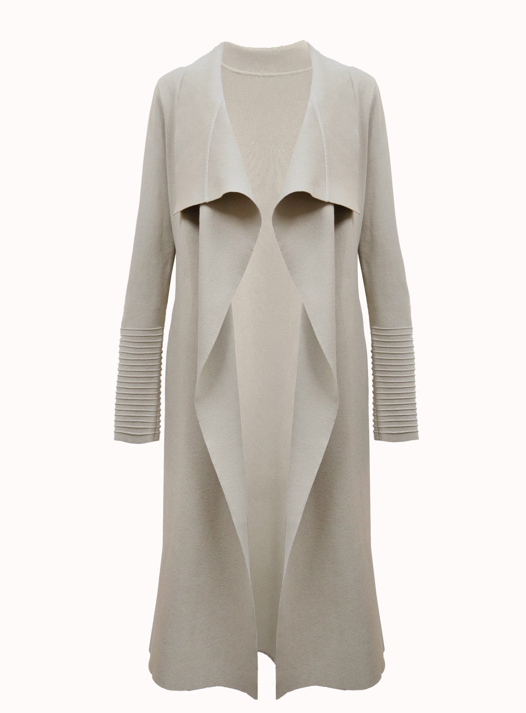 Sadie sand long cardigan