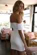 Gi Gi white mini dress