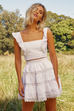 Isabelle white top and skirt (sold as seperates)