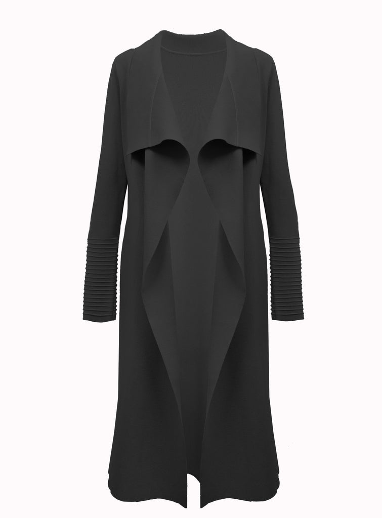 Sadie Black long cardigan
